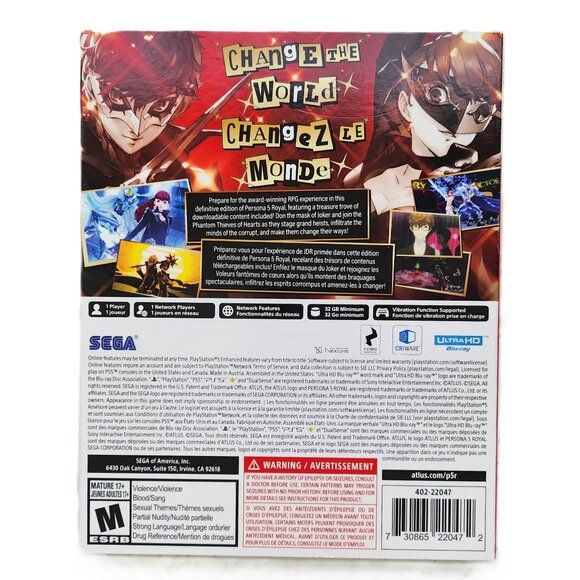 Persona 5 Royal Steelbook Edition for PS5 - Picture 4 of 6